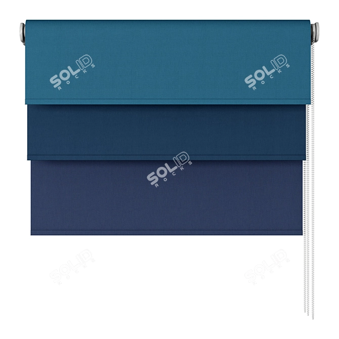 Stockholm Roller Blind - Stylish and Functional 3D model image 2