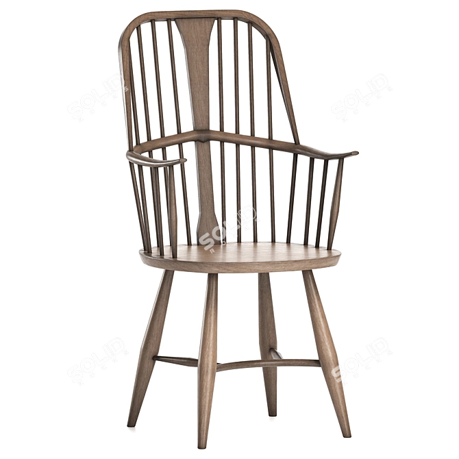 Timeless Chairmakers Chair by L Ercolani 3D model image 2