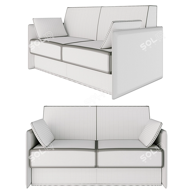 Truman Sofa Bed 3D model image 2