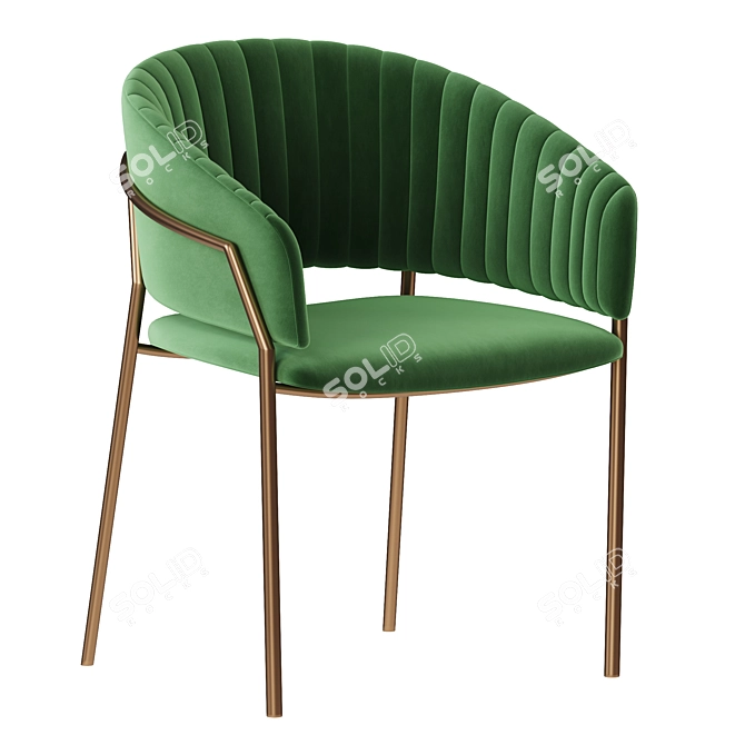 Modern Pizza Chair: Deephouse Pro 3D model image 5