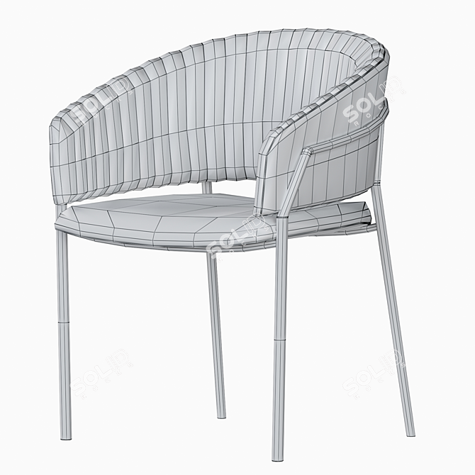 Modern Pizza Chair: Deephouse Pro 3D model image 7