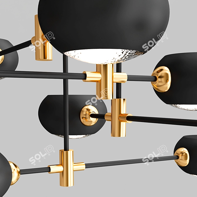 Rivoli Ceiling Chandelier 3D model image 3