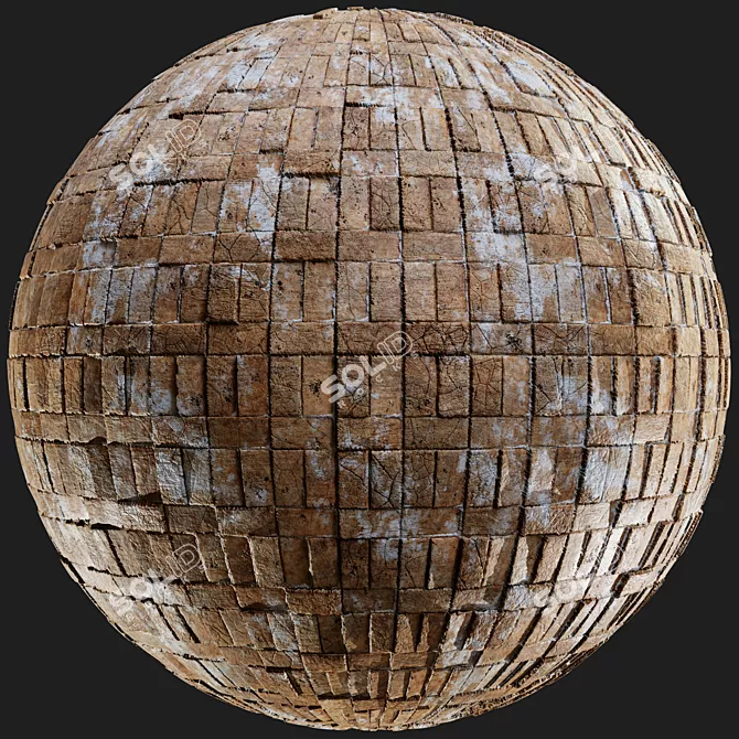 Brick PBR Materials Pack 3D model image 6