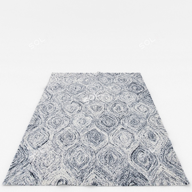 Versatile Rug Set: Varying Textures 3D model image 6