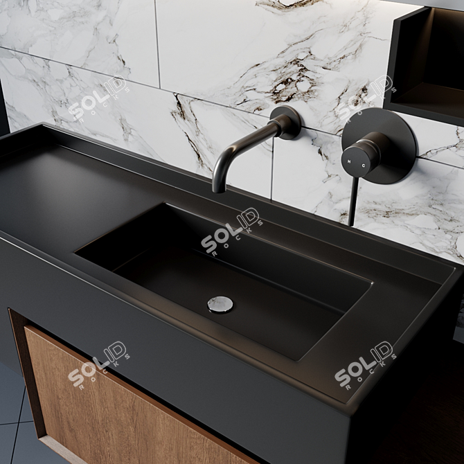 Luxury Bath Set - 23-Piece Collection 3D model image 7