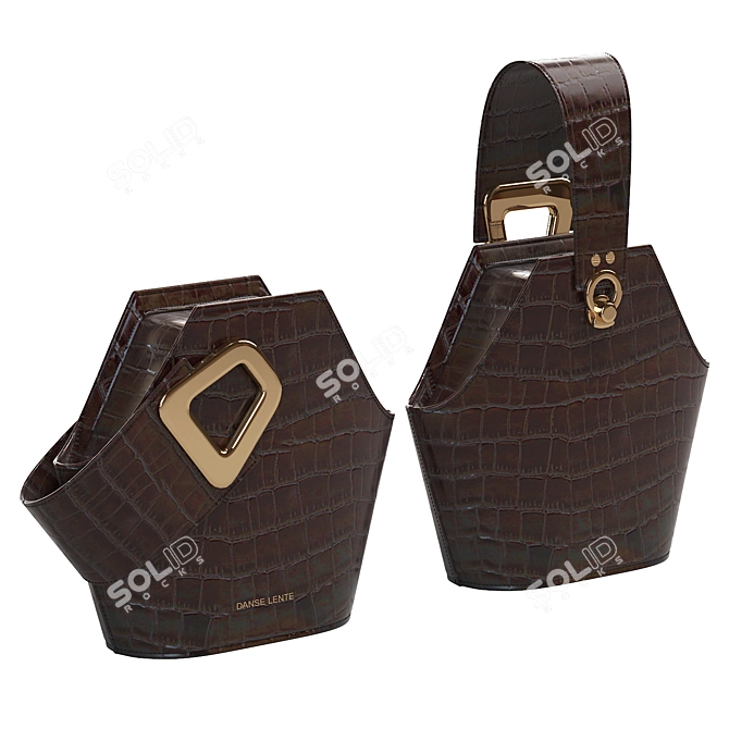 Danse Lente Johnny Small Leather Bag 3D model image 2