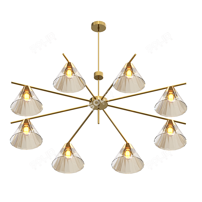 Chisa Lampatron: Modern Multifunctional Lamp 3D model image 2