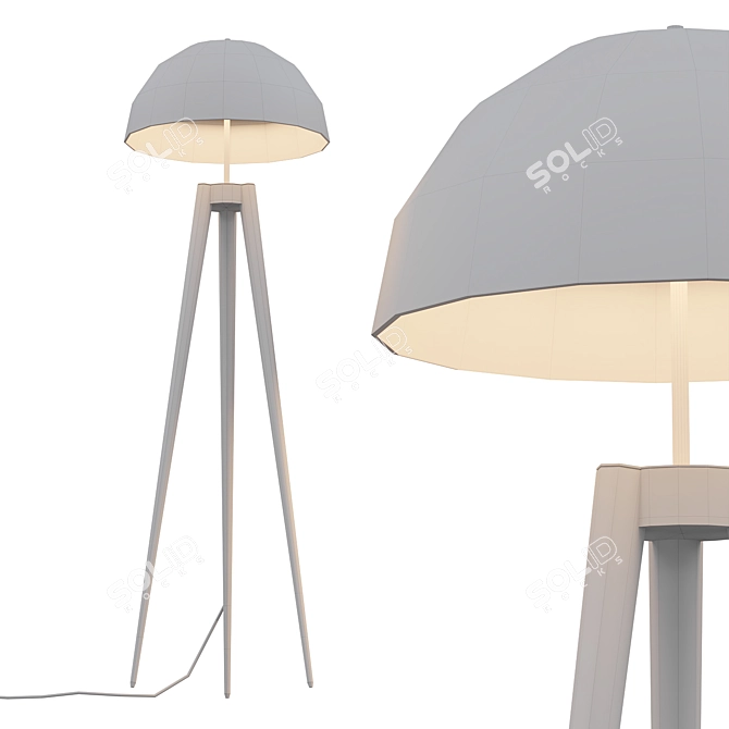 Romatti Fife Tripod Lamp 3D model image 2