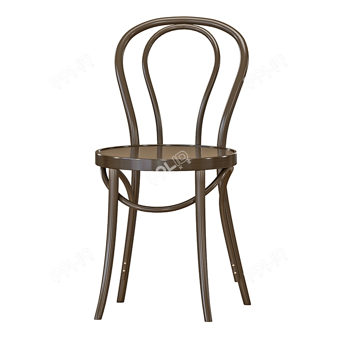Sleek IKEA TOMMARYD Table & GUNLEIF Chairs 3D model image 6