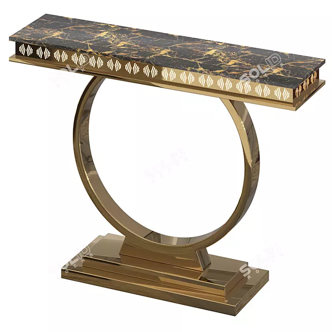 LaLume-AR00117: Realistic Designer Console 3D model image 1