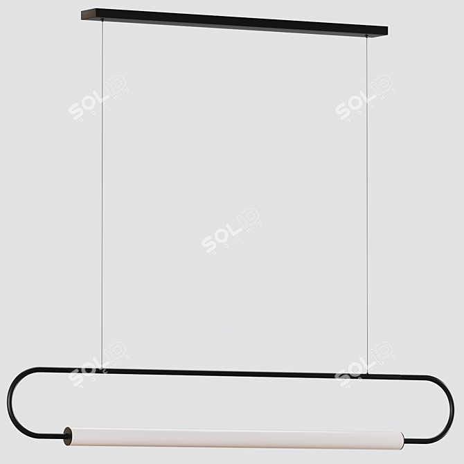Affordable Hanging Lamps 191 - D100cm Size 3D model image 3