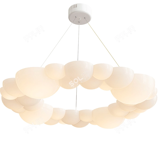 ODDYS: Unique Design Lamp - 87x120cm 3D model image 1