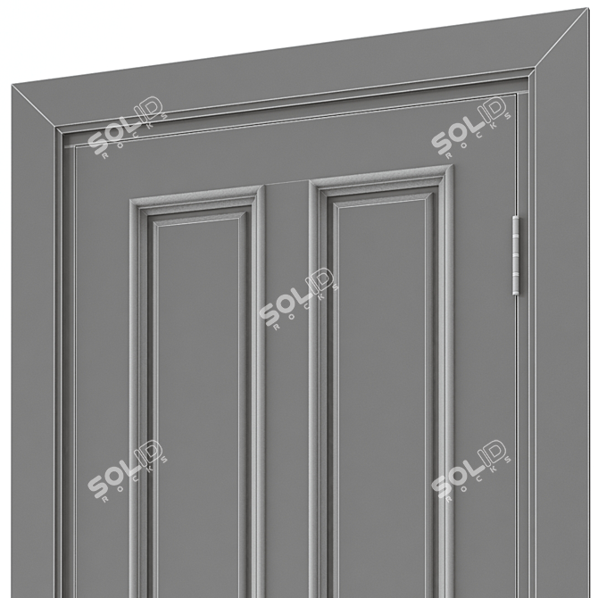 ModernMax Interior Door 3D model image 5