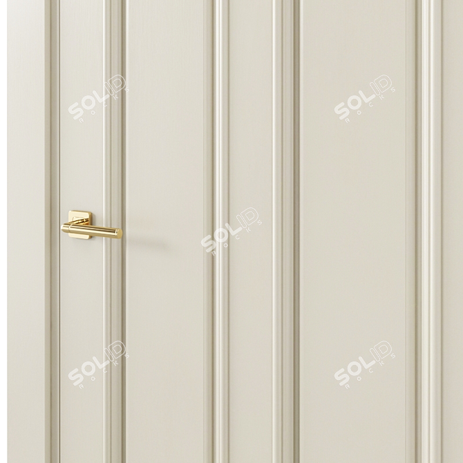 Modern Interior Door Design 3D model image 3