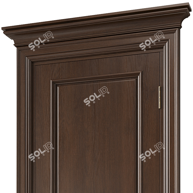 Modern Interior Door 394 3D model image 2