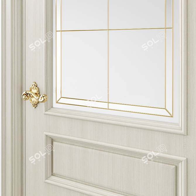 Modern Interior Door 394 3D model image 3