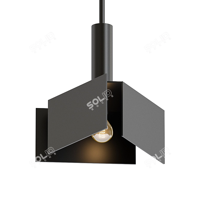 Stylish Tripp Mini Pendant 3D model image 1