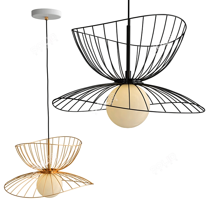 SIMRIS: Stylish 2013 Design Lamp 3D model image 1