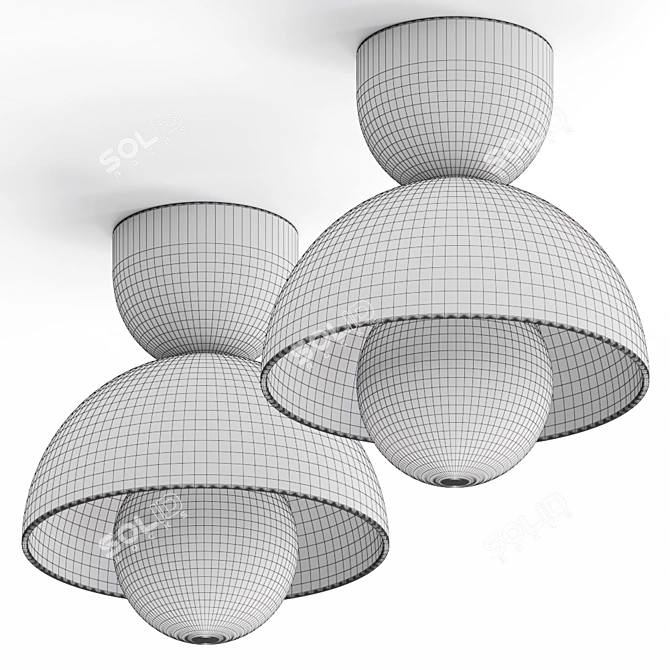 Elegant Arteriors Ceiling Lamp 3D model image 2