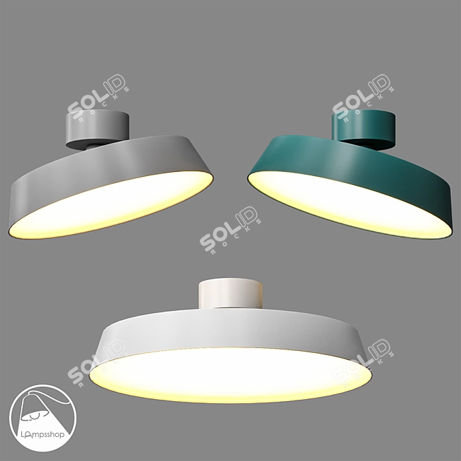 Creative Chandelier Lamp PL3090 3D model image 1