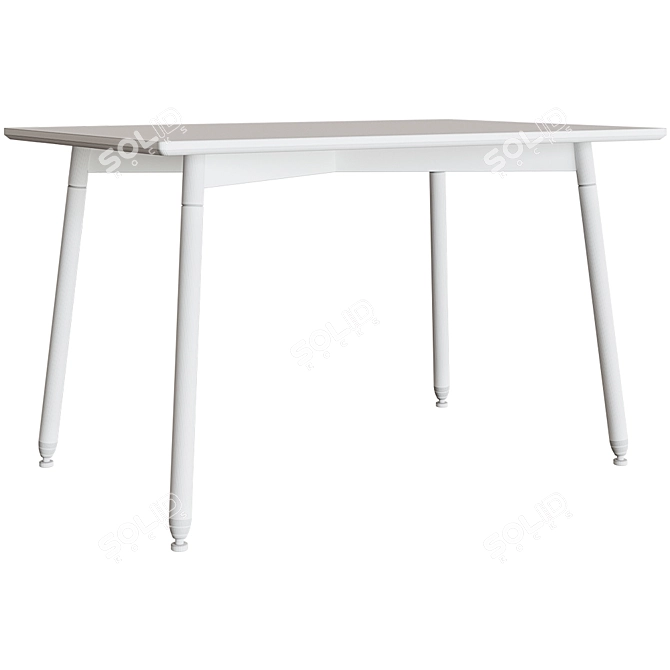 ST Oslo Rectangle Dining Table 3D model image 2