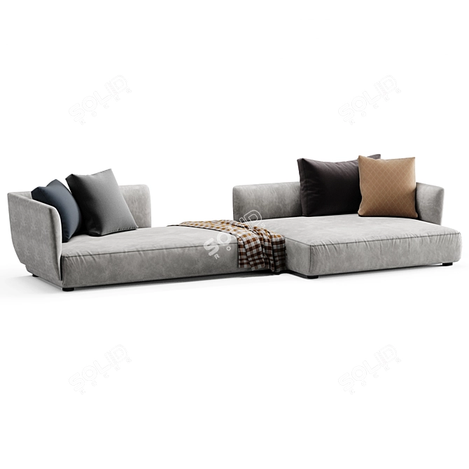 Modern Italian Design Furniture 3D model image 3