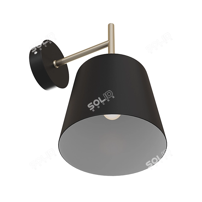 Lago Outdoor Wall Lamp: Elegant Lighting Solution 3D model image 2