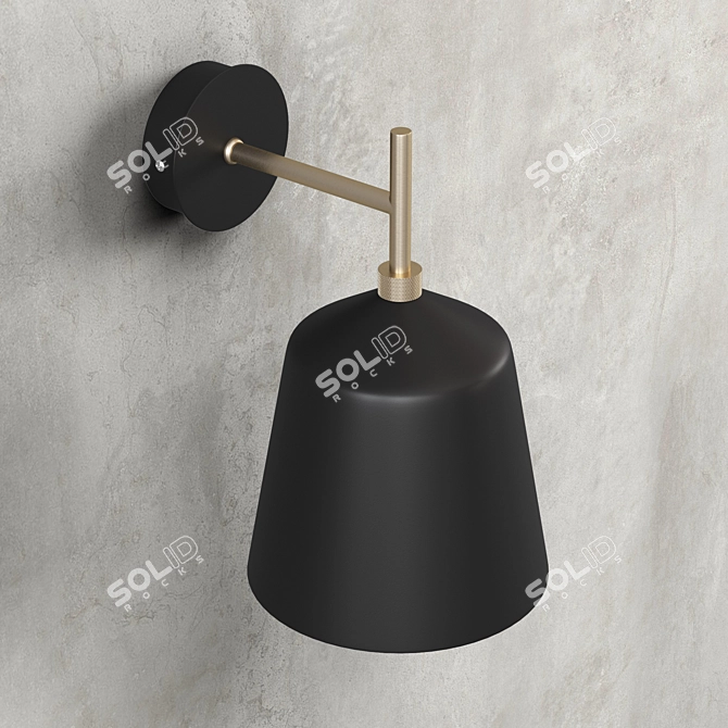 Lago Outdoor Wall Lamp: Elegant Lighting Solution 3D model image 5