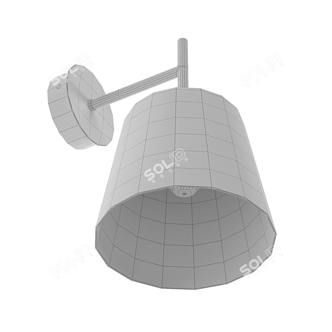 Lago Outdoor Wall Lamp: Elegant Lighting Solution 3D model image 7