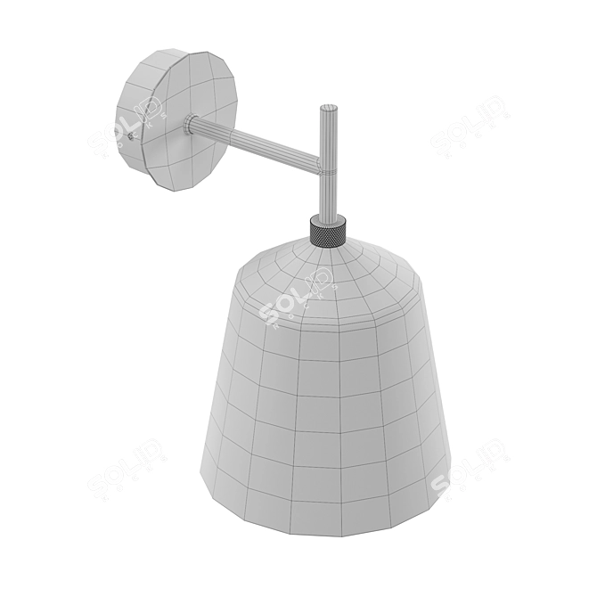 Lago Outdoor Wall Lamp: Elegant Lighting Solution 3D model image 13