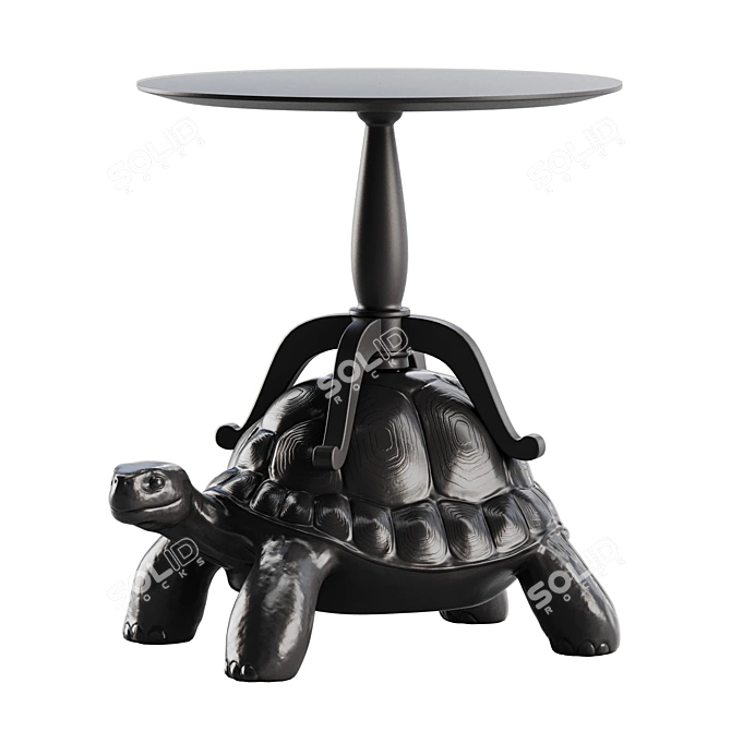 Elegant Turtle Carry Coffee Table 3D model image 6