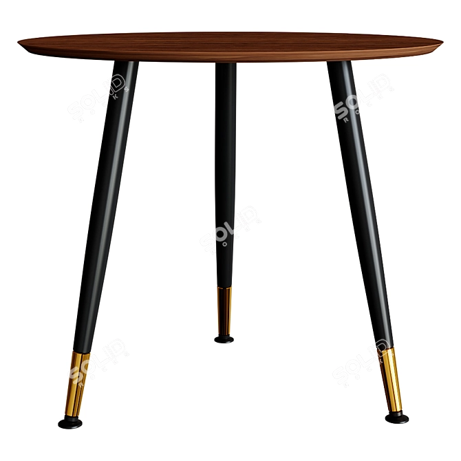 "RHOME Messi Dining Table - Stylish and Functional 3D model image 3