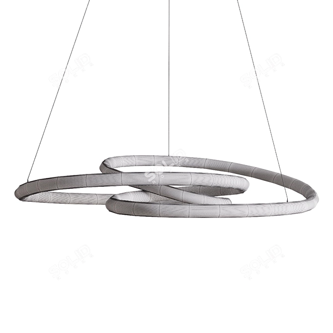 Infinity Menton Wall Light 3D model image 2