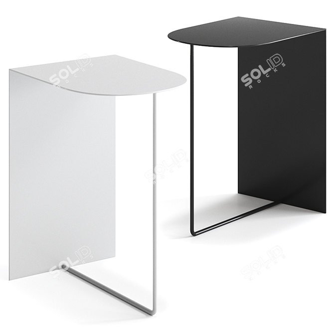 Elegant Elle Table: Stylish Design 3D model image 2