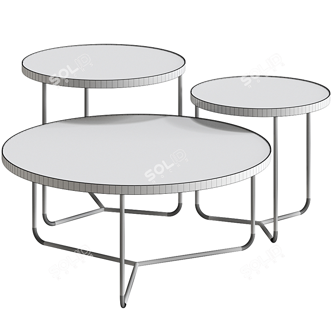 Lola Glamor Manila Coffee Table 3D model image 2