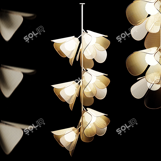 BOVER MOD Pendant Light 3D model image 2