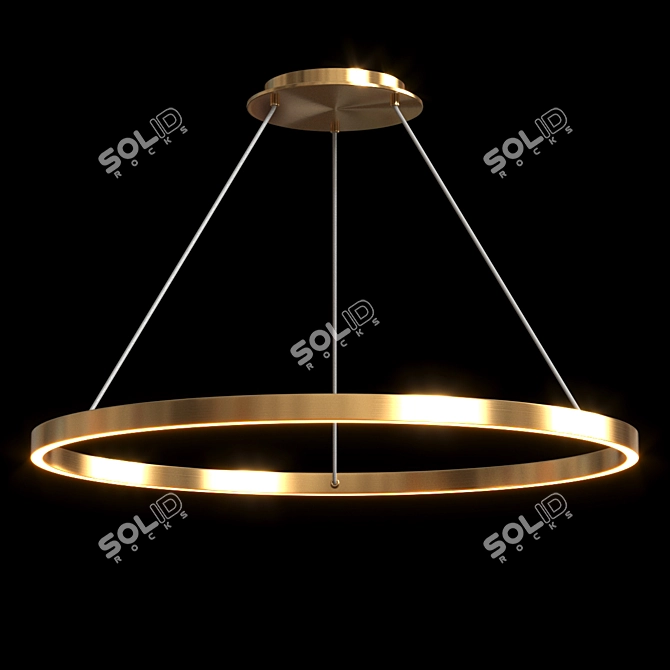 Cerchio Pendant Chandelier 3D model image 5