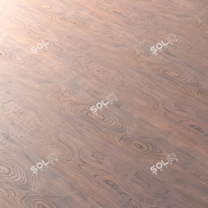 Seamless Wood Texture & Material 3D model image 3
