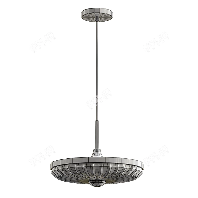 Modern Design Lamp "Dordy 3D model image 2