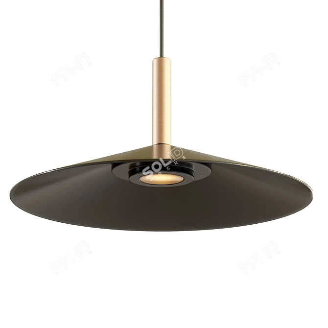 Sleek LED Floor Lamp: Lampatron RAID FL 3D model image 3