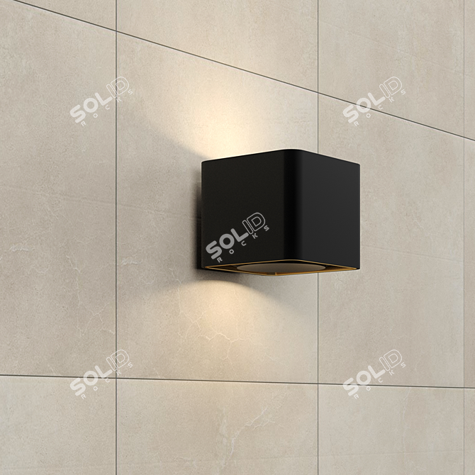 Title: Beige Avenue: Premium PBR Textures 3D model image 2