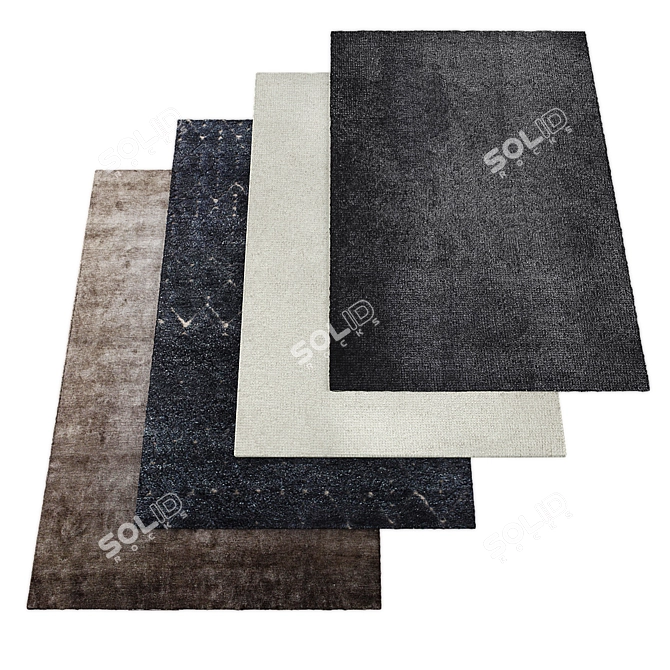 Textured Rug Collection: 2000x3000px 3D model image 1