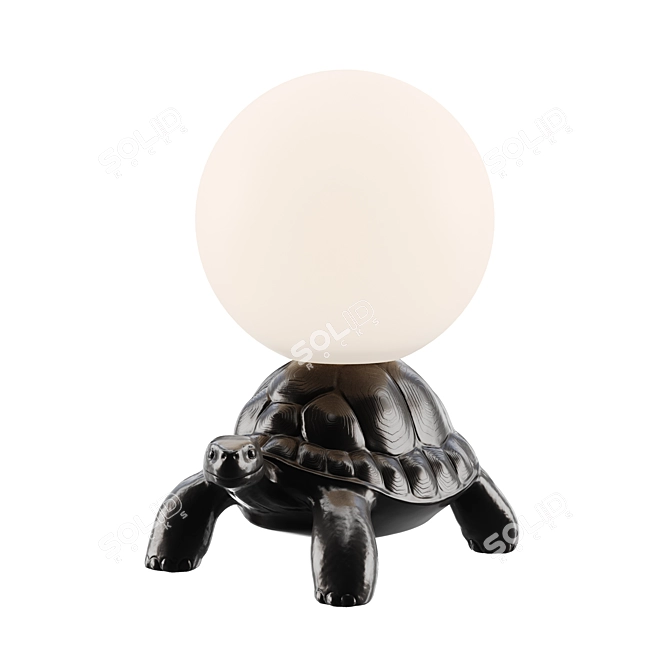 QEEBOO Turtle Carry Lamp: Portable & Stylish Lighting 3D model image 5