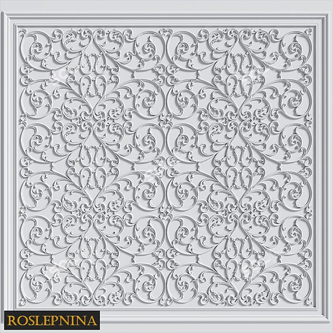 Gorgeous GR-6007R Ceiling Composition 3D model image 3