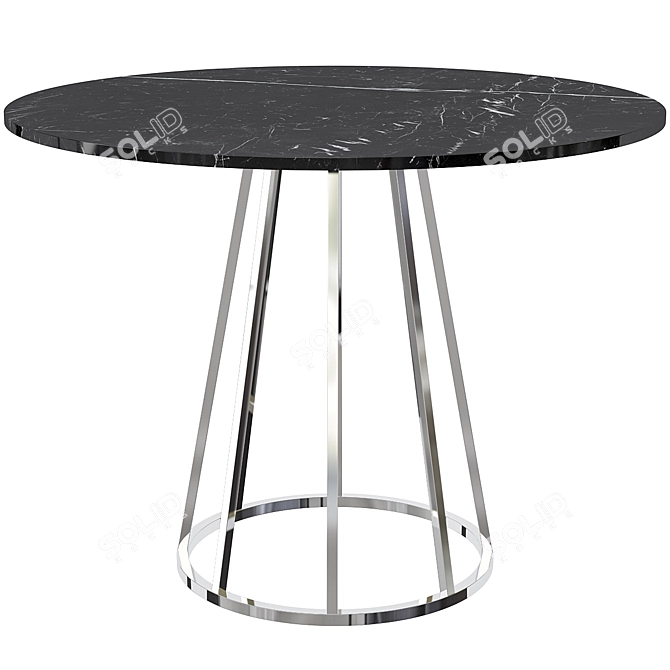 Avalon Dining Table 3D model image 1