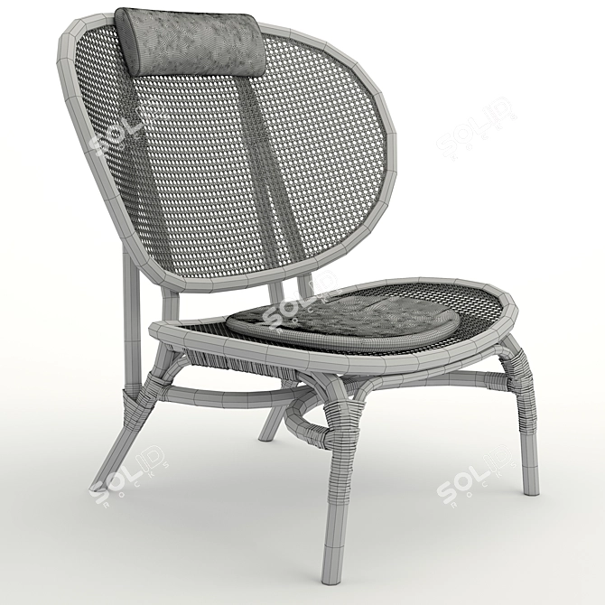 Portable Seating Solution 3D model image 5