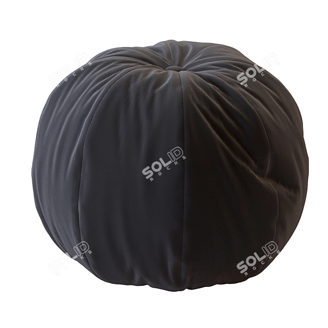 Mason Outdoor Pouf - Stylish and Comfortable Patio Seating 3D model image 4