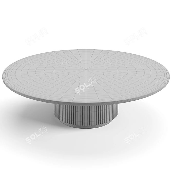 Gubi Moon: Elegant Coffee Table Set 3D model image 7