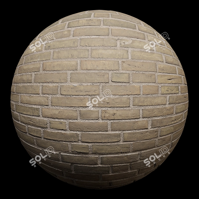  Brick Texture Pack | PBR Material 3D model image 2