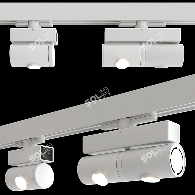 ROBOTIC 6435: Sleek LED Spotlight 3D model image 3